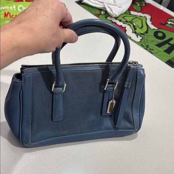 Coach Handbags - Coach Vintage Denim Blue Bonnie’s Legacy!Satchel or Crossbody.